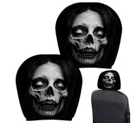 Ghost Headrest Covers - Halloween Car Headrest Covers, Funny Seat Protector
