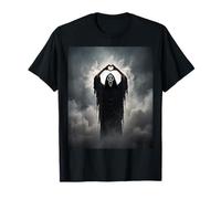Ghost Heart Hands Scary Face Horreur Poster Halloween 2025 T-Shirt