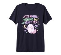 Ghost Hunting Paranormal C'est Juste derrière Moi, n'est-ce Pas T-Shirt Haut de Gamme