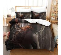 Ghost In The Shell Ensemble De Housse De Couette Imprim¿¿ D Avec Taie D'oreiller ¿¿ Fermeture ¿¿ Glissi¿¿Re Ensemble De Literie En Microfibre Douce Pour E