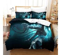 Ghost In The Shell Housse De Couette Imprim¿¿E D Parure De Lit Pi¿¿Ces Avec Taies D'oreiller Zipp¿¿Es - Housse De Couette Confortable En Polycoton Super