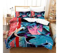 Ghost In The Shell Housse De Couette Imprim¿¿E D Parure De Lit Pi¿¿Ces Avec Taies D'oreiller Zipp¿¿Es - Housse De Couette Confortable En Polycoton Super