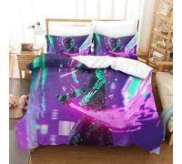 Ghost In The Shell Housse De Couette Imprim¿¿E D Parure De Lit Pi¿¿Ces Avec Taies D'oreiller Zipp¿¿Es - Housse De Couette Confortable En Polycoton Super