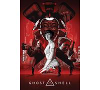 Ghost In The Shell - Poster - Red + 1 sur-poster de taille 61x91,5cm