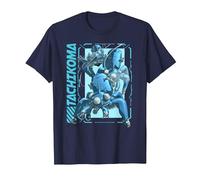 Ghost in The Shell Stand Alone Complex Tachikoma Poster T-Shirt, Homme, Bleu Marine, 3XL