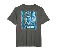 Ghost in The Shell Stand Alone Complex Tachikoma Poster T-Shirt, Homme Grandes Tailles, Asphalte, 3X Tall
