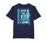 Ghost in The Shell Stand Alone Complex Tachikoma Poster T-Shirt, Homme Grandes Tailles, Bleu Marine, 5X Tall