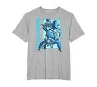 Ghost in The Shell Stand Alone Complex Tachikoma Poster T-Shirt, Homme Grandes Tailles, Gris Chiné, 2X Tall