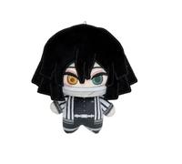 Ghost Killing Chibi Figure Peluche, KanrojiMitsuri & IguroObanai Chibi Figure Pendentif Couples Porte-clés Pour Sac À Dos, Demons Killing Fans Accessoires (B)