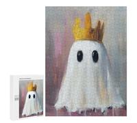 Ghost King Crown Painting Puzzle 1000 Pièces Educa Jouet en Bois Cadeau Unique Décoration Intérieure Jeu Éducatif Challenge Toy Adultes Et Enfants À Partir De 14 Ans 500 PCS