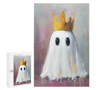 Ghost King Crown Painting Puzzle 1000 Pièces Educa Jouet en Bois Cadeau Unique Décoration Intérieure Jeu Éducatif Challenge Toy Adultes Et Enfants À Partir De 14 Ans 1000 PCS