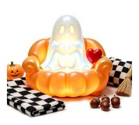 Ghost Light, Halloween Warm Glow Lamp, Cute Decorative Night Table Accent