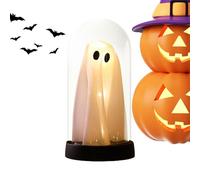 Ghost Light - LED Effrayant Lights, Light Up Ghost in Cloche - Mignon Effrayant Lampe D' De Batterie pour La Maison pour La Maison De Vacances Halloween Mantel Affichage
