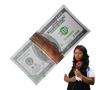 Ghost Money, US Dollar Hell Money, Realistic Fake Currency, 100-Piece Traditional Set, 5.91x2.76 inches, Ideal for Offering Altar Funeral Grave Ritual Memorial Halloween Use