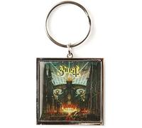 Ghost Nouveau, Multicolore, taille unique Porte-clés en métal recouvert d'émail keyring keychain