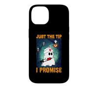 Ghost Nurse Funny Halloween Costume Just The Tip I Promise Coque pour iPhone 14