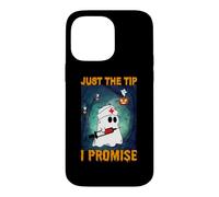 Ghost Nurse Funny Halloween Costume Just The Tip I Promise Coque pour iPhone 14 Pro Max
