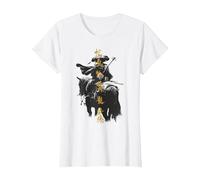 Ghost of Yotei Atsu Lone Mercenary with Golden Kanji T-Shirt