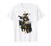 Ghost of Yotei Atsu Lone Mercenary with Golden Kanji T-Shirt