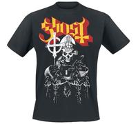 Ghost Papa 2 GRC Homme T-Shirt Manches Courtes Noir L 100% Coton Regular/Coupe Standard