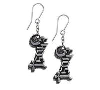 Alchemy Ghost Papa Band Logo Earrings