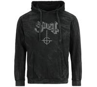 Ghost Papa Wrath Homme Sweat-Shirt à Capuche Anthracite 100% Coton Regular/Coupe Standard