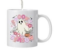 Ghost Pattern Halloween Cups - 9,5x8cm Masse De Café Halloween Léger | Tasses De En Céramique Polyvalente | Affaire Des Accessoires D'Halloween Ou Treat Du Support De Thé Réutilisable Pour