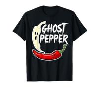 Ghost Pepper funny Spicy Hot Halloween Ghost Pepper T-Shirt