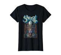 Ghost Phantomime Big Face T-Shirt, Femme, Noir, M