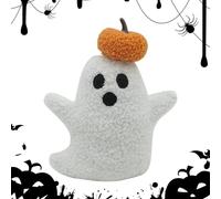 Ghost Plush - PP Cotton Charming Farmed Doll, Brift Fabric Premium, jouet léger Snuggle | Figure en peluche d'Halloween pour les cadeaux des vacances, le coin de coin de classe, le coton de repos du c