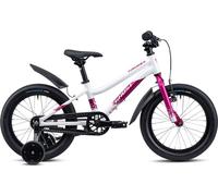 GHOST Powerkid 16 blanc perle/candy magenta
