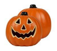 Ghost Pumpkin Halloween Light - Spooky Decor Lamp, Holiday Table Ornament