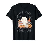 Ghost Readers Books Club Cute Book Lovers, Douillet d'halloween T-Shirt