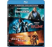 Ghost Rider (2007) / Hancock / Hellboy (2004) - Set [Region Free] [Blu-ray]