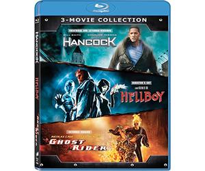 Ghost Rider (2007) / Hancock / Hellboy (2004) - Set [Region Free] [Blu-ray]
