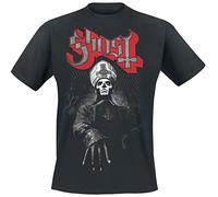 Ghost Ring Photo Unisexe T-Shirt Manches Courtes Noir 100% Coton Regular/Coupe Standard
