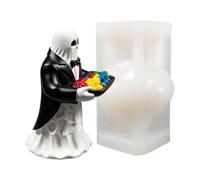 Ghost Silicone Mold - Non-Stick Ghost Servant Tray Mold for Wax & Resin