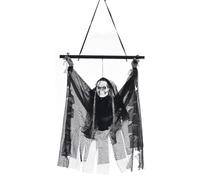 Ghost Skull Decor, Glowing Eyes Halloween Party Props | Spooky Decorations For Themed Parties, Carnivals, Haunted Houses, Gardens, Walls, Outdoor Spaces, And Halloween Events.