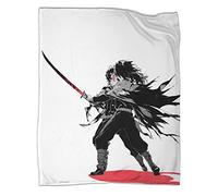 Ghost Slayer Couverture Chaude Et Douce pour Bébé - Couverture pour Climatiseur, Couverture en Microfibres Respirante pour Le Camping 50x60inch(127x152cm)