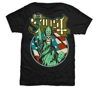 Ghost Statue of Liberty Autorisé T-shirt Hommes