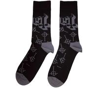 Ghost Symbol Band Logo Pattern Ankle Chaussettes Size One Size
