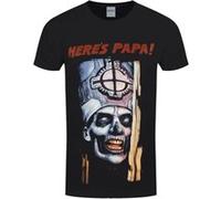 Ghost T-Shirt Here's Papa Homme Noir - Taille S Noir G