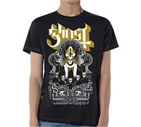 Ghost - T-Shirt # M Black Unisex # Wegner [Import]