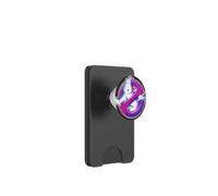 Ghostbusters 1980s Synthwave VHS Scanline Vaporwave No-Ghost PopSockets PopWallet pour MagSafe