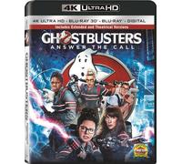 Ghostbusters (2016) [Ultra Hd] With Blu-Ray, Uv/Hd Digital Copy, 2 Pack