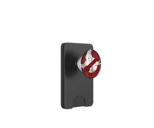 Ghostbusters 84 Film Faded Cracked Halftone Grunge No-Ghost PopSockets PopWallet pour MagSafe