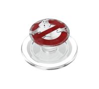 Ghostbusters 84 Film Faded Cracked Halftone No-Ghost Grunge PopSockets PopGrip pour MagSafe