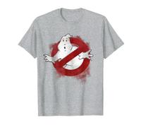 Ghostbusters 84 Film Faded Cracked Halftone No-Ghost Grunge T-Shirt