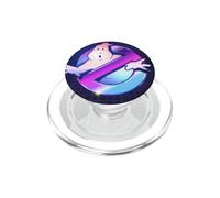 Ghostbusters Années 80 Cyber Chrome Grille métallique No-Ghost PopSockets PopGrip pour MagSafe