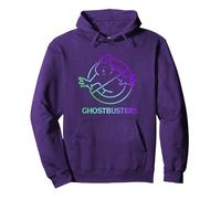 Ghostbusters Chasseurs de Ghostbusters ombrés Sweat à Capuche, Unisexe pour Adultes, Violet, XXL